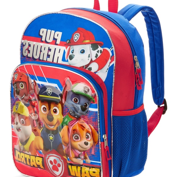 paw patrol pup heroes backpack